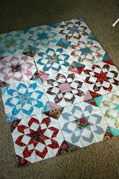 Camille Roskelleys Fireworks quilt pattern–Grandson would love this one, he lik