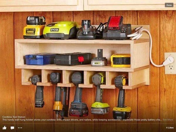 Great Tool Station. I soo need this for my husband. Think he would still have a