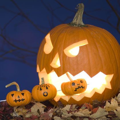 Halloween craft: Shish-Ka-Boo Jack-o-Lantern | Jack-o-Lantern Patterns & Ideas |