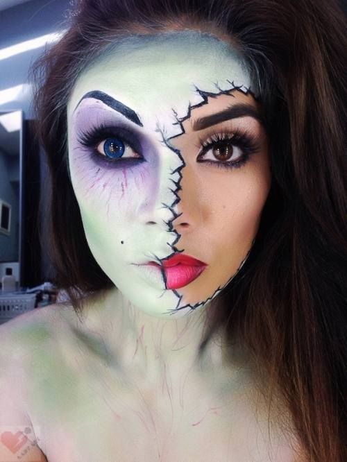 halloween face makeup | Incredible Halloween Makeup Art : theBERRY