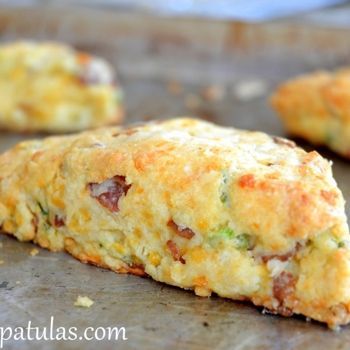Image for Bacon Cheddar Scallion Scones–definitely something to make low carb!