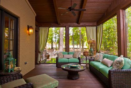 images of screened patio decorating ideas | Best Screened in Porch Patio & Deck