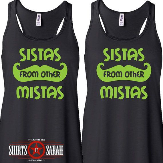 Womens Best Friends Shirt Tanks – Tank Tops Hipster Sistas From Other Mistas Shi