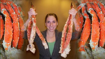 You can order King Crab legs from this site –  direct from Alaska!