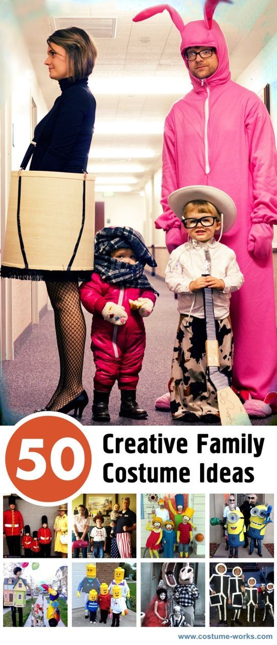 18 Creative Homemade Halloween Costumes for Families