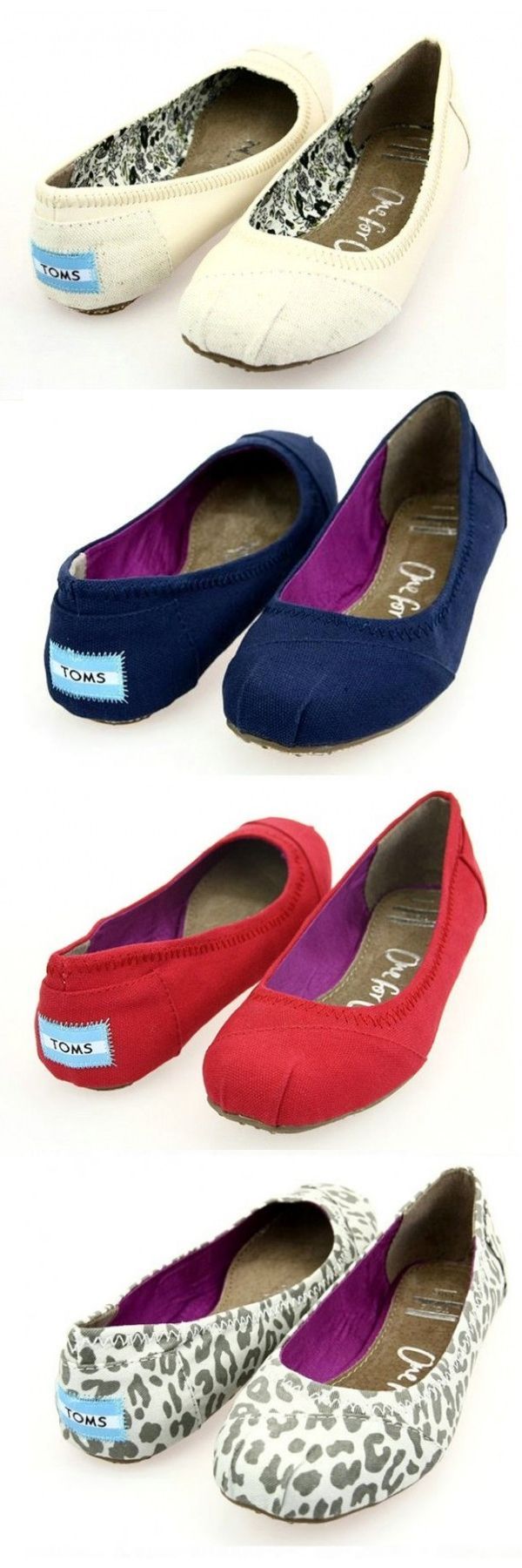 $19 toms flats they are so cute
