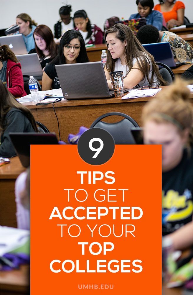 9 Tips to Get Accepted to Your Top Colleges #college #tips