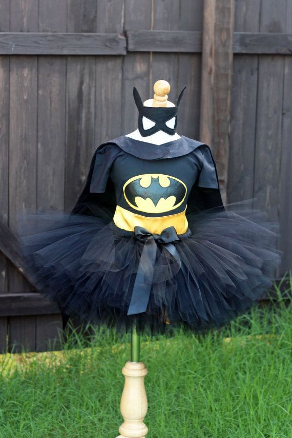 Batgirl Super Hero Girl Tutu Costume by SocktopusCreations on Etsy