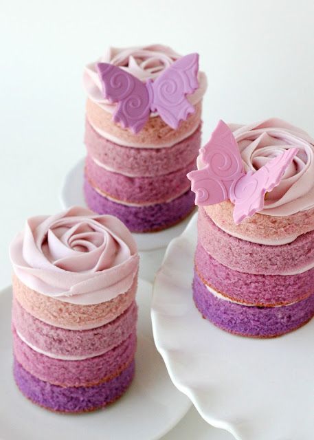 Cakes cut with cookie cutters!  Why didnt I think of this! purple birthday cake!