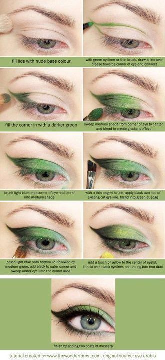 DIY, eyeshadow, eyeliner, tutorial