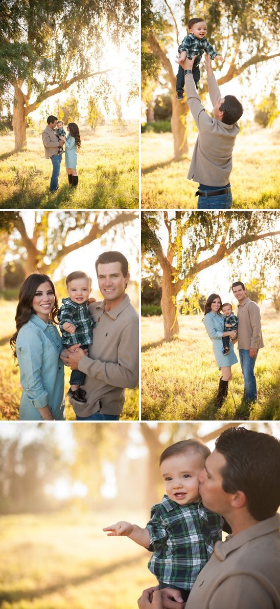 #familyshoot – Both the parents are in solids, while the little one is in a plai