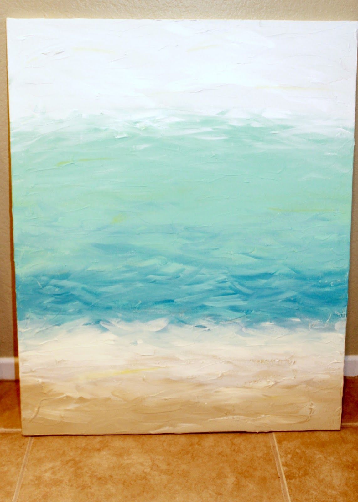 Fool-Proof DIY Painting — Canvas (I used two 24×30 Gallery Wrapped style), Mold