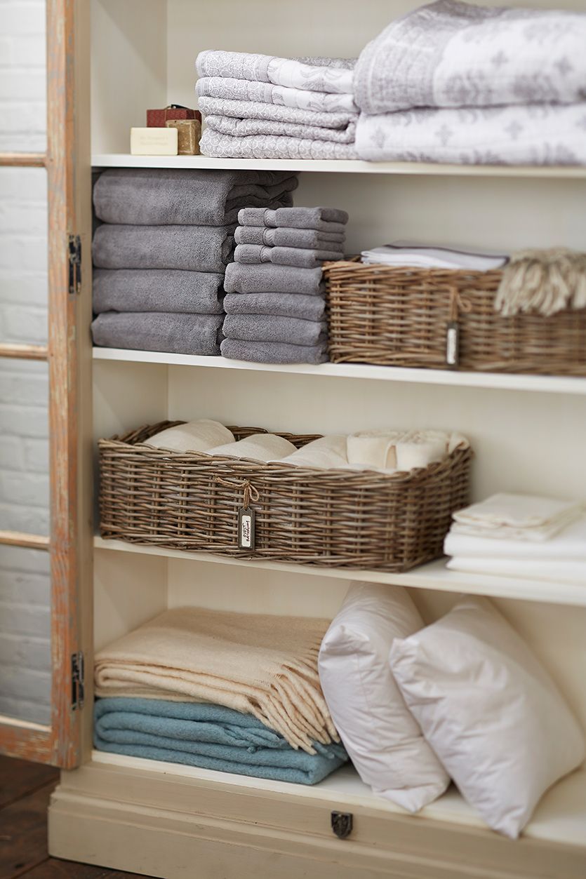 How to Organize a Linen Closet – A good rule of thumb is to have two sets of she