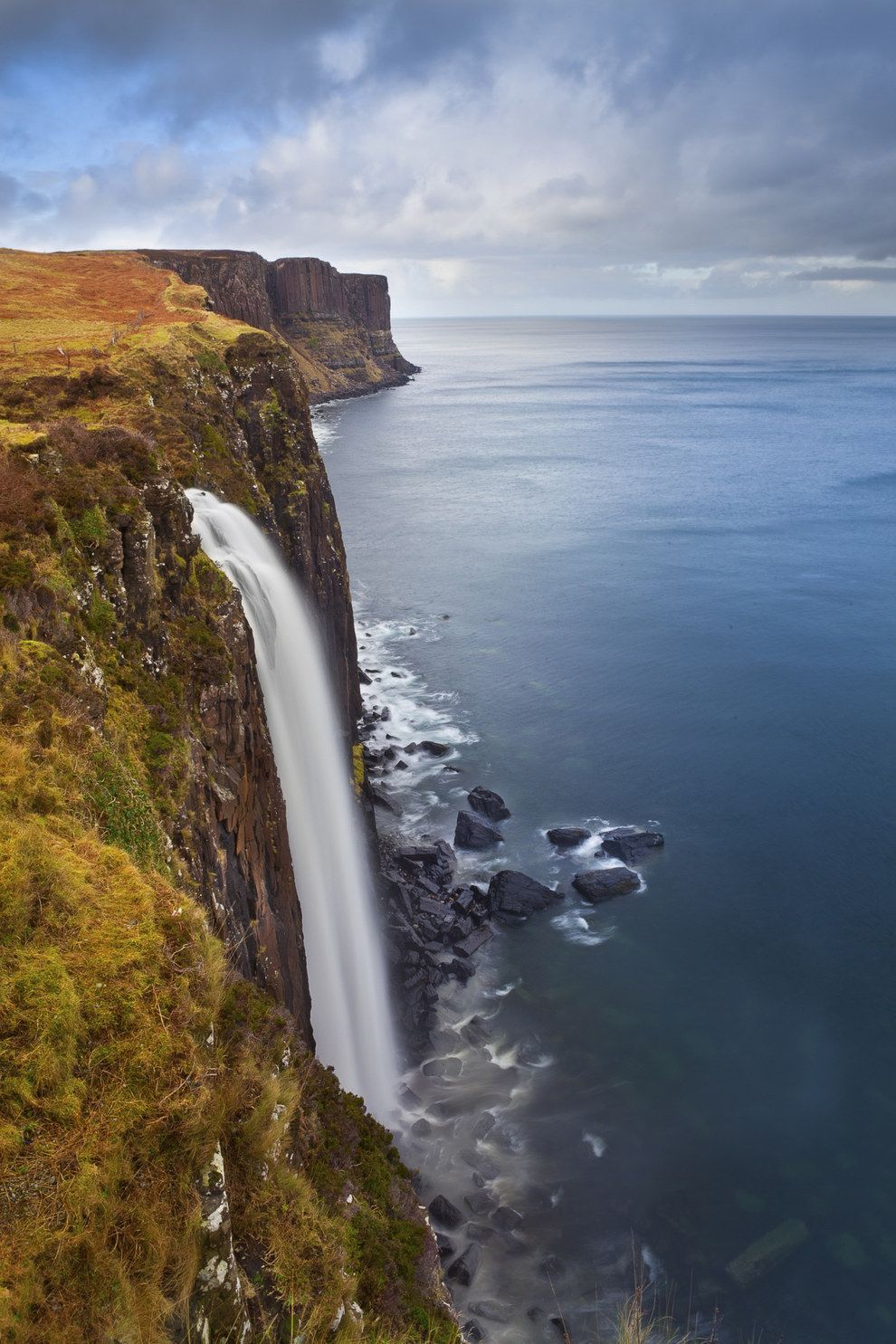 Mealt Falls on the Isle of Skye, Scotland // 29 Places You Won’t Believe Are I