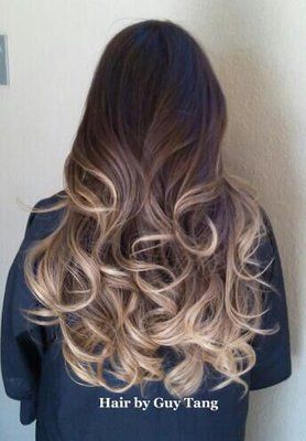 OMG i want ombre hair so bad but I feel like my mom wont let me and its more of
