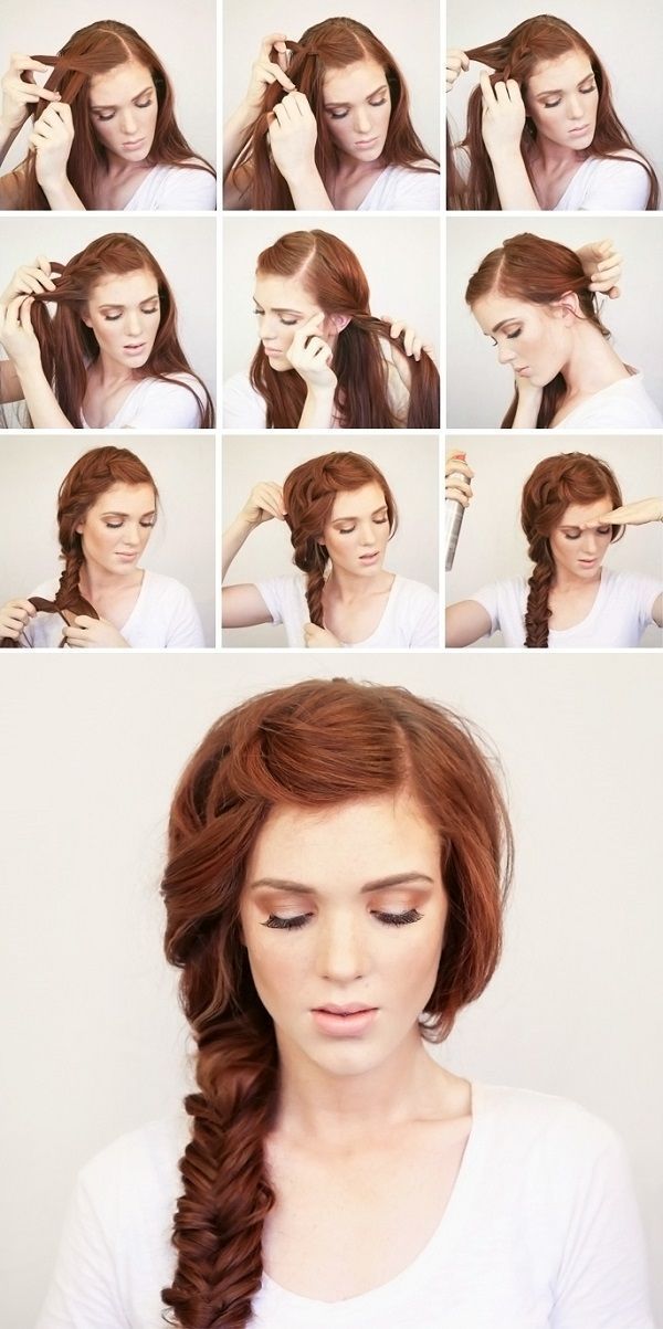 One would need a LOT of hair to do this braid.