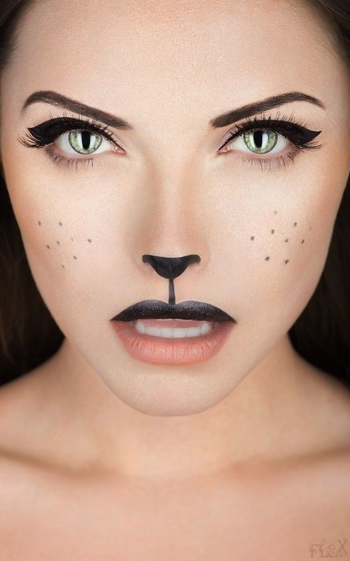 pretty cat make up…I think I might be a cat this year. I want to buy one of th