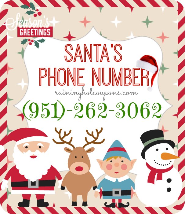 Santas Phone Number! (Call Santa)