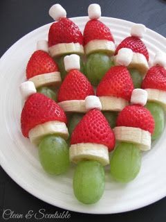A great healthy snack that still has the holiday spirit for your ugly christmas