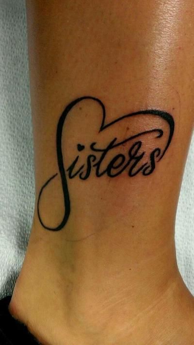 A lot smaller and on foot Matching Sister Tattoos Pinterest