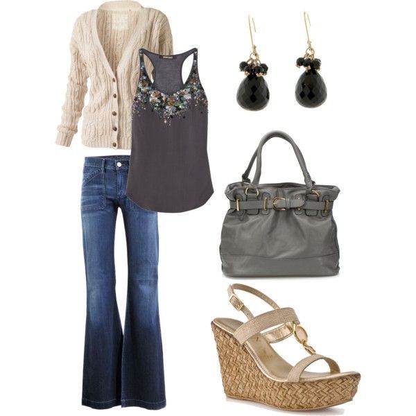 Casual Sparkle Tank, created by #katebriggs on #polyvore. #fashion #style Robert