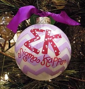 Christmas Ornament – Greek Sigma Kappa