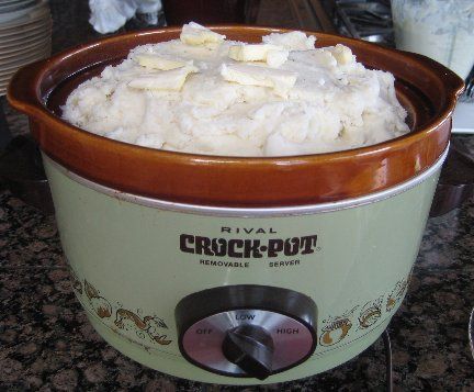 Crock Pot Make Ahead Mashed Potatoes (Can make up to a week ahead of time. Put i