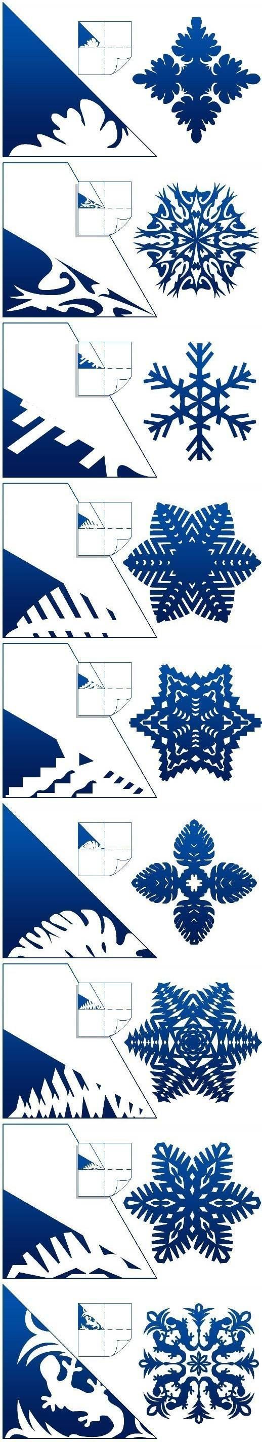 DIY Paper Snowflakes