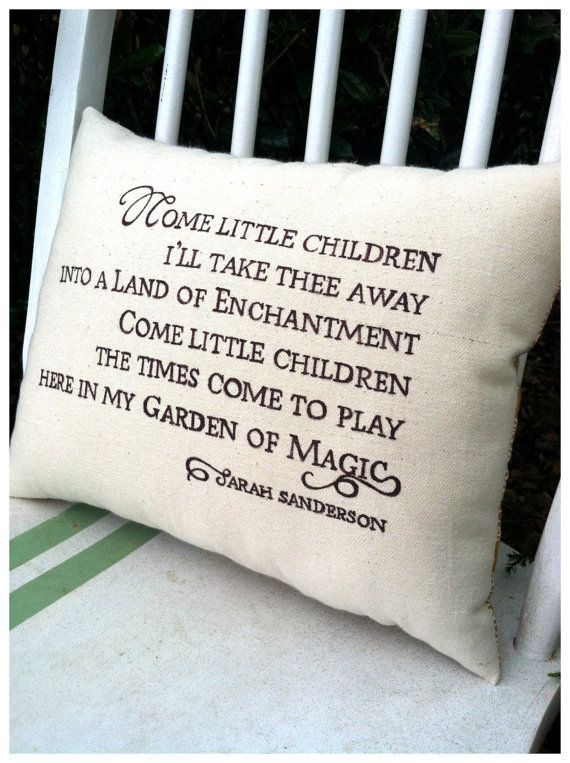 Hocus Pocus halloween pillow, Sarahs song By Three Yellow Finches How fricken aw
