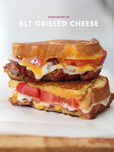 How do you make a BLT even better? Combine it with grilled cheese! YUM!