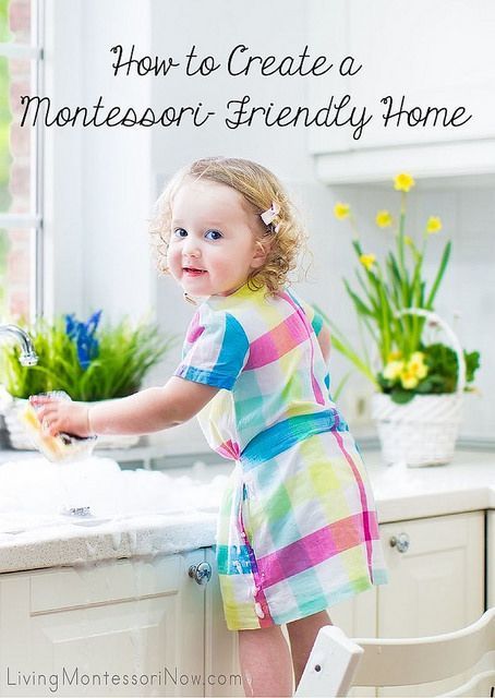 LOTS of resources and ideas for creating a Montessori-friendly home (including i