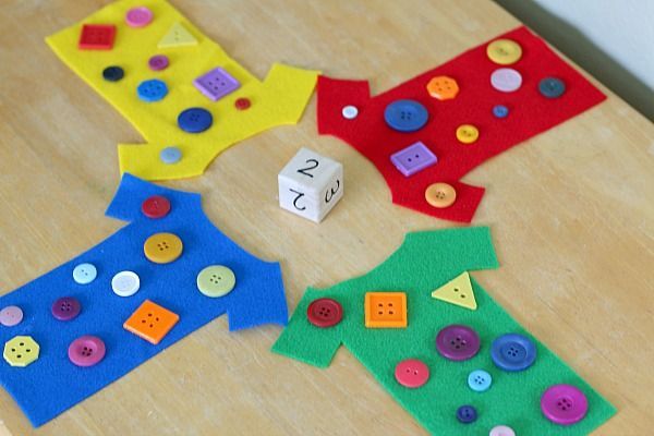 Math Game for Kids Based on Pete the Cat and His Four Groovy Buttons  by Buggy a