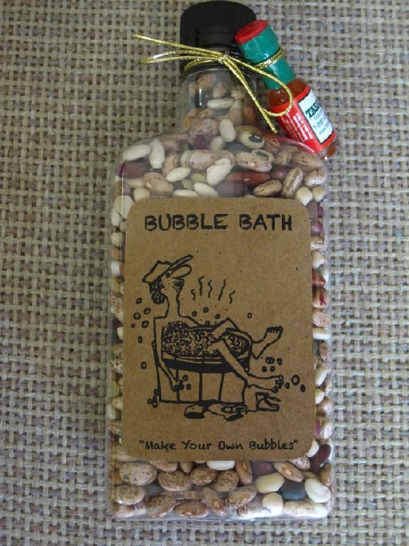 Redneck Bubble Bath-christmas ideas.  This would make a great White Elephant gif
