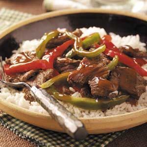 Sweet Pepper Venison Stir-Fry. Sounds SO good. Doing this with the meat I have!