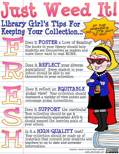 The Adventures of Library Girl: Keeping Your Library Collection Smelling F.R.E.S