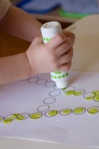 The earlier you get them started the better. ~ Alphabet do-a-dot letters & lots