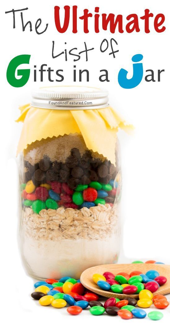 These make for awesome personalized gifts! Love the jar gifts, especially when y