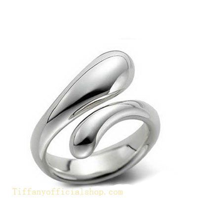 Tiffany & Co Outlet Elongated Teardrop Ring -$47.00