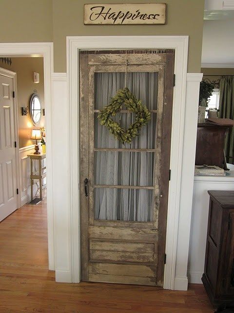 An old screen door for your pantry