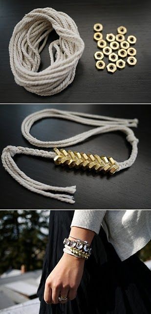 DIY bracelet. #jewelry #bracelet