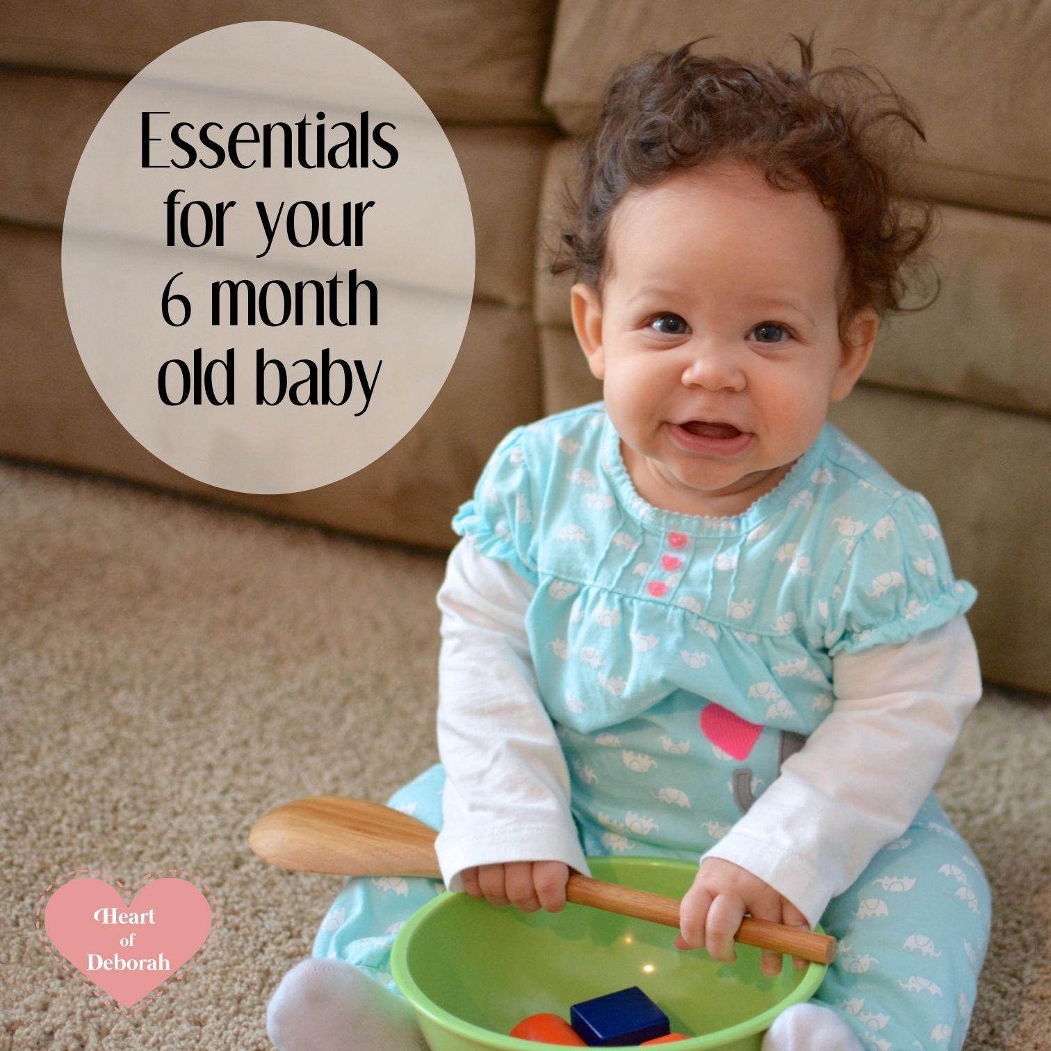 Essentials for My 6 Month Old Baby – Fine Motor Skills & Sensory Play