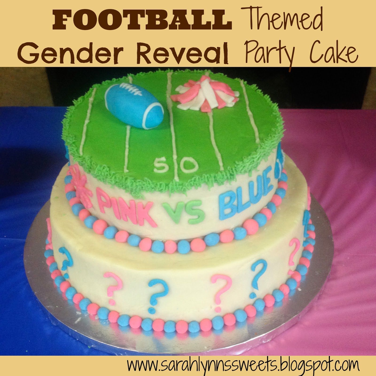 Football Gender Reveal Party