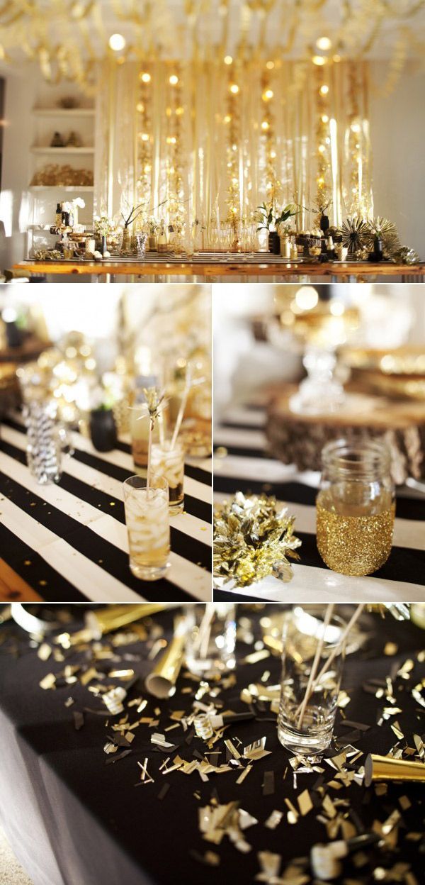 Gold Rush New Years Eve Party | The Sweetest Occasion