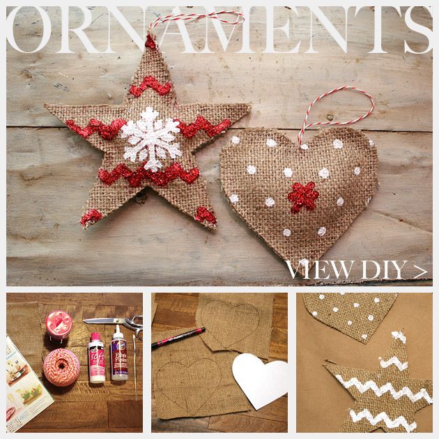 Homemade Christmas Ornaments -Modern magazin