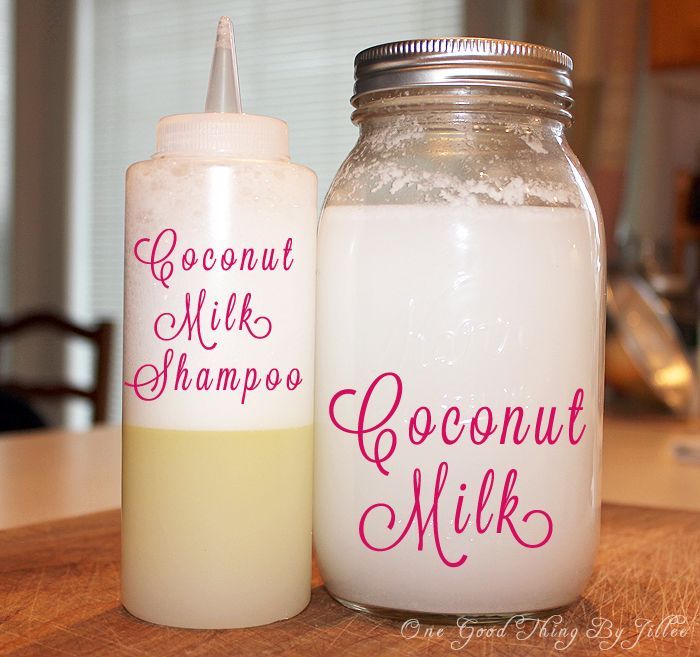 Homemade Coconut Milk and Coconut Milk SHAMPOO (Revised) | One Good Thing by Jil