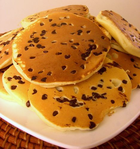 How to make pancakes / chocolate ch