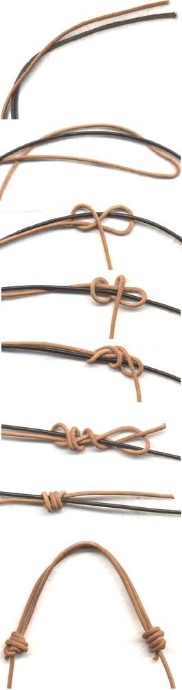 How to tie sliding knots
