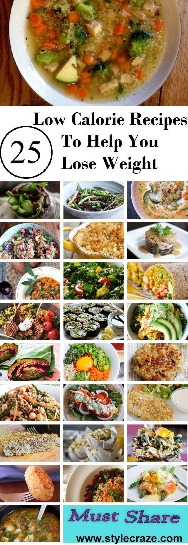 Low Calorie Recipes For Weight Loss