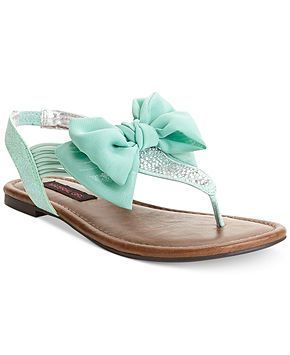 Material Girl Skylar Flat Sandals – Shoes – Macys