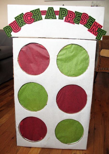 Punch A Present Gift Wrapping. Its like that game on The Price is Right. What a